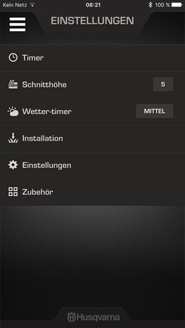 Connect Einstellungen
